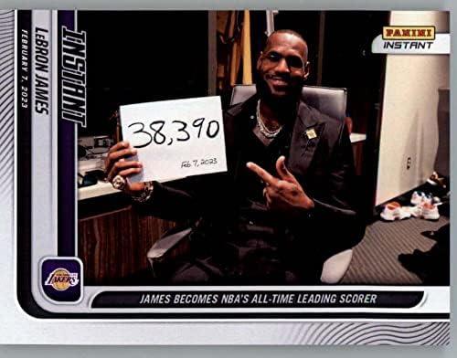 2022-23 Panini Instant 108 LeBron James NBA Basketball Trading Card /14773 Los Angeles Lakers