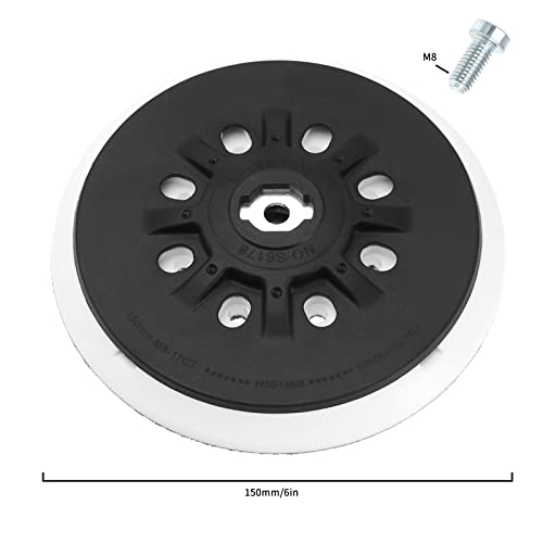 Substituição da placa de apoio da Sander Hook & Loop Compatível com Festool RO1 RO2E RO150E ES150 ET2 ETS150 LEX150LET/WTS 150/ROTEX