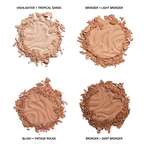 Fórmula de fórmula de médicos Conjuntos de presentes de feriado Os melhores acertos Bronze Bronze & Glow Face Palette