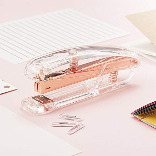 Trexd Stapleler Edition Manual de metal grampeadores 24/6/6 incluem 100 Staples Office Acessórios Supplies de papelaria escolar