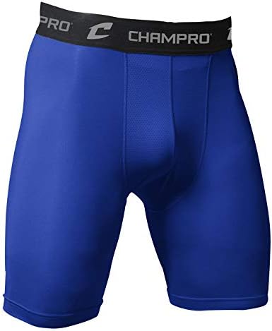 Champro Youth Polyester/Spandex Lightning Compression Shorts