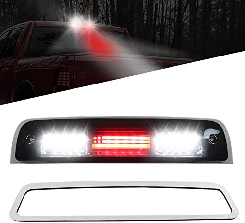 GubeBaili Terceira luz do freio para 2009-2017 Dodge Ram 1500 2500 3500 Luz de carga LED de alta linha de parada com junta,