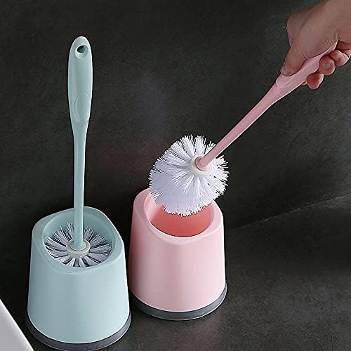 Escovas de escova de vaso sanitário Amabeamts Conjunto de vaso sanitário com base, escova de limpeza de vaso sanitário escova