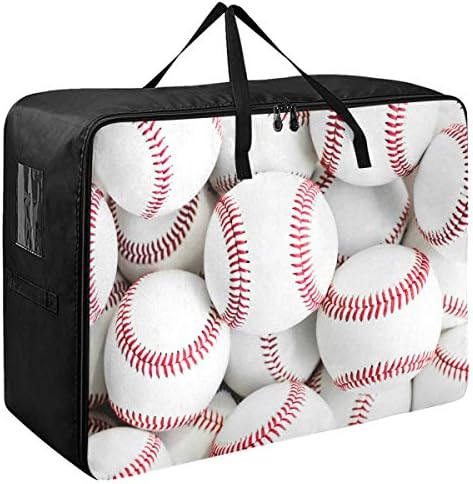 Bolsa de armazenamento de roupas emelivor forço para colcha - Bolsa de beisebol de grande capacidade com o recipiente de armazenamento