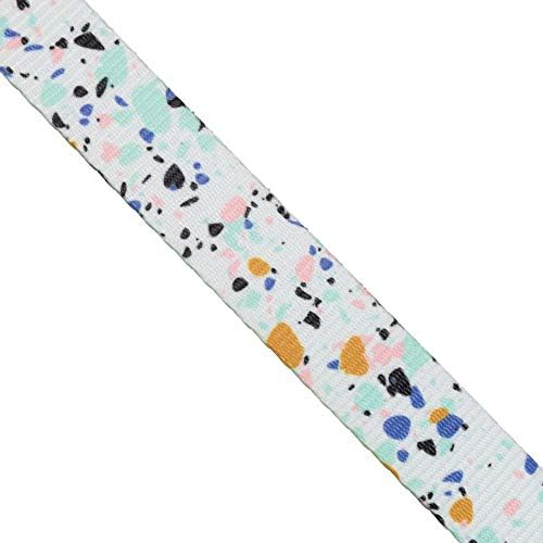 Agora, casa para animais de estimação de Jonathan Adler Mint Terrazzo Collar, Medium | Maneira elegante e elegante de manter seu