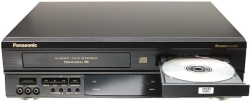 Panasonic PV-D4742 DVD-VCR Combo, preto