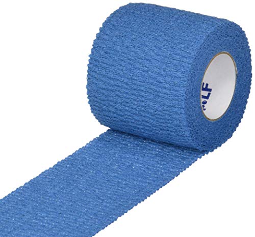 Medi-RIP® Suporte auto-aderente Bandagem 2 x 5 yds.- pacote azul de 12