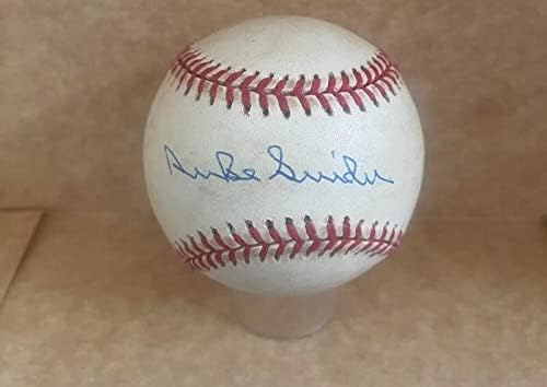 John Smoltz Braves assinou o Auto Vintage N.L. Baseball BAS Authenticed