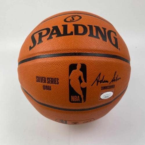 Autografado/assinado Tyler Herro Miami Heat Spalding em tamanho grande JSA COA - Basquete autografado