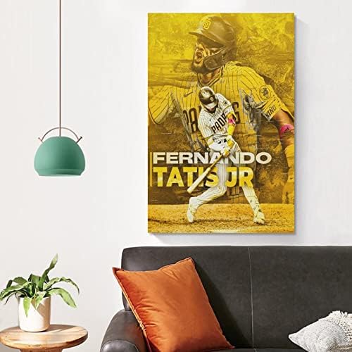 Limb Fernando Tatis Jr Sports Player HD Posters e impressões para decoração de decoração de casa Arte da parede Decoração 16x24inch