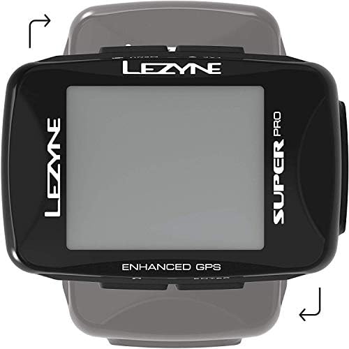 Lezyne Super Pro GPS Smart Loaded Computer Black, Tamanho único