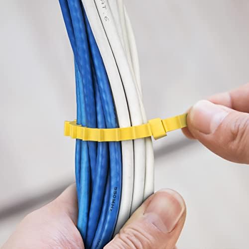 Novo q knot reutilizável e elástica de cabos de cabos, variados, conjunto de 20