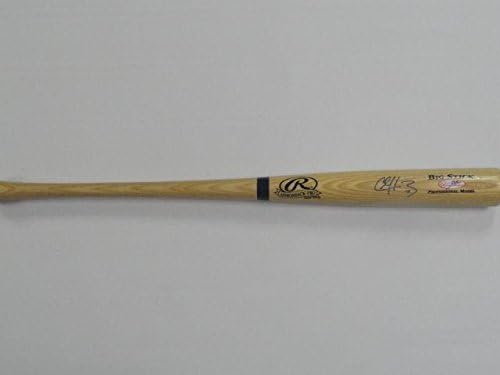 Chase Headley assinou o Rawlings de tamanho completo Bat New York Yankees New Star - MLB Bats autografados