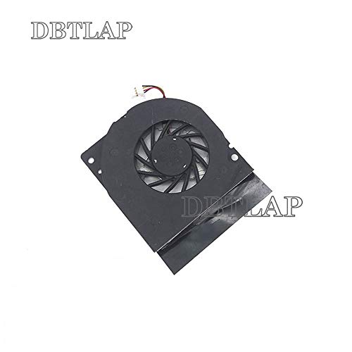 DBTLAP Laptop CPU Fan Compatível para Dell Latitude E4300 Ventilador de resfriamento CPU WM598 GB0555PDV1-A 13.B3442.F.GN