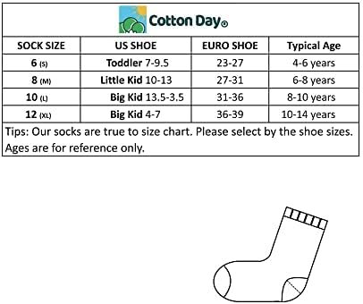 Cotton Day Kids Boys Fun Rodty Crew Socks