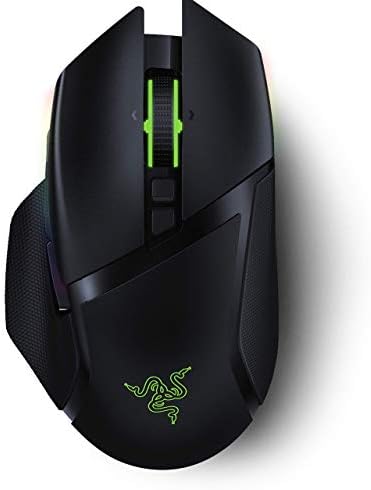 Razer Basilisk Ultimate Hyperspeed Wireless Gaming Mouse: Mouse mais rápido Mouse Switch Classic Black