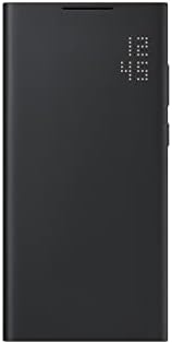 Samsung Galaxy S22 Ultra LED View Tampa, caixa de telefone protetora, controle de toque, bolso de cartão, personalizável,