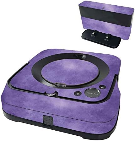 Mighty Skins Mightyskins Skin Compatível com o iRobot Braava Jet M6 - Airbrush roxo | Tampa protetora e exclusiva de embrulho de