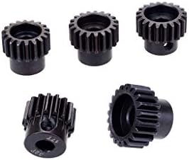 OGRC 32p 5mm engrenagem de pinhão 17t 18t 19t 20t 21t Equipamento de motor de pinhão de metal endurecido para RC Buggy Car Monster