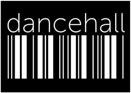 Teeburon Dancehall Lower Barcode Sticker Pack x4 6 x4