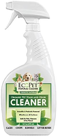Ecopeta Todo o odor natural de animais de estimação e removedor de manchas - limpador de superfície multi -superfície