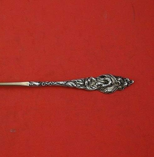 Les Six Fleurs de Reed e Barton Sterling Silver Lettuce Fork GW PCD 9 7/8