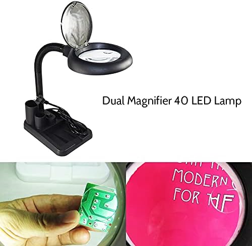 Lâmpada de lâmpada de mesa de lâmpada de mesa de lâmpada LED de lâmpada LED de lâmpada LED de lâmpada 5x/10x