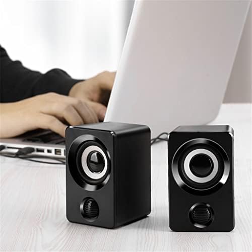 Alto -falantes de computador surround lmmddp com estéreo USB Wired Powered Multimedia Speaker para PC/laptops/smartphone