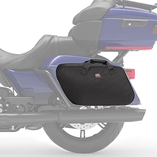 Kemimoto Motorcycle Saddlebag Liner Bag, Bolsa de sela dura Inserir bagagem de viagem única compatível com modelos de turismo