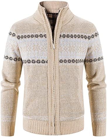 Suéter de malha masculino etono e inverno moda solta cardigã