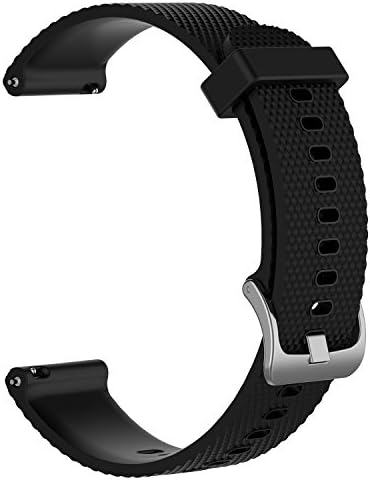 Huabao relógio Strap compatível com Garmin Vivomove HR/Vivoactive 3/Suunto 3 Fitness, Banda de substituição de pulseira de silicone