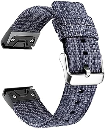 Skm 22 26mm Smart Watch Band tapas para Garmin Fenix ​​6 6x Pro 5x 5plus 3HR Forerunner 935 945 Strapas de liberação rápida pulseira de nylon