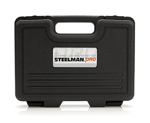 Steelman Pro-78537 de 16 peças de bloqueio porca-mestre-mecânica para mecânica automática Variedade das teclas de estrela