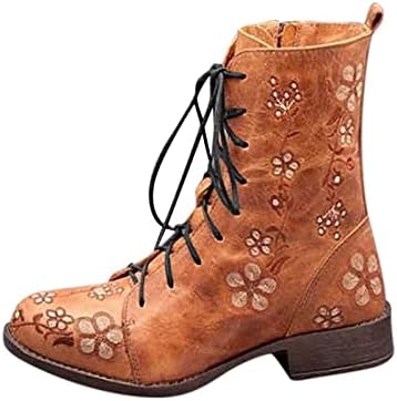 Botas de Leewos para mulheres, estilo cowboy, cowboys de salto de salto