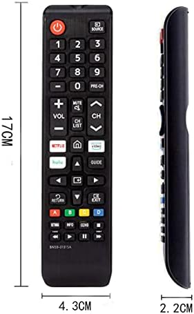 Limingze Substituição remota Samsung BN59-01315A para Samsung Smart TV FIT PARA BN59-01315J Remoto Samsung Smart TV para