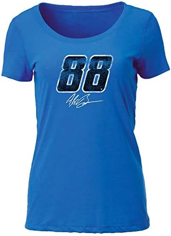 Ouray Sportswear Nascar feminino Tri Blend Scoop-Neck