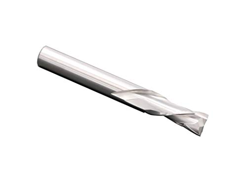 Ruhi C2350 2 Fluta Corte de compressão CNC Bit Bit Carbide Solid com 3/8 Shank, 3/8 x 7/8 x 7/8 x 3