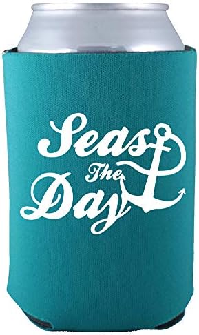 Seas O dia - Anchor Boat Lake Ocean Salve Lanne mais refrigerado - OS - Teal