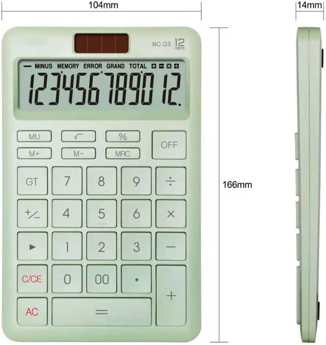 Quul Button Button Office Contabilidade 12 calculadora digital 13 SUBSTIME