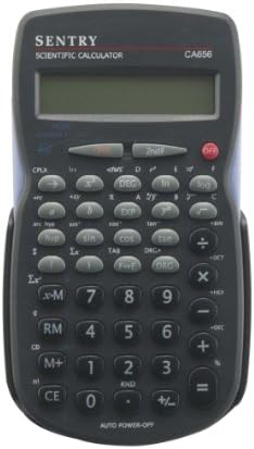 Sentry Industries Inc. calculadora científica de 56 funções, preto