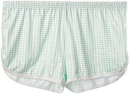 Roupa íntima de algodão masculino casual impressão xadrez respirável calcinha calçada de calça de calça confortável boxers cuecas