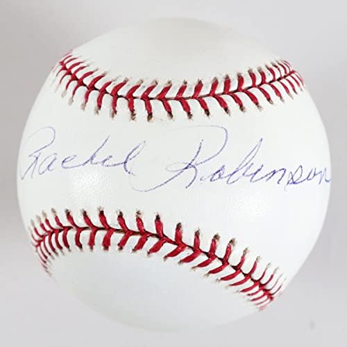 Rachel Robinson assinou beisebol - Coa JSA - Bolalls autografados