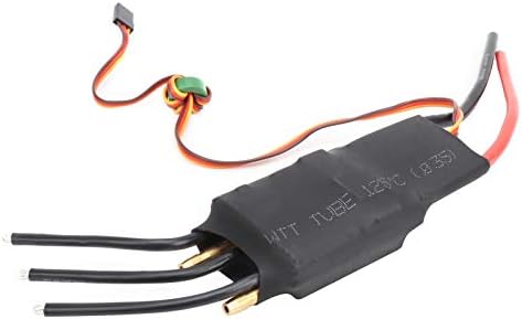 Vifemify 125A Esc escova de água sem escova de resfriamento elétrico Controlador de velocidade ESC para o modelo de