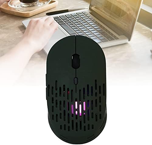 Mouse de jogos leves sem fio, mouse super leve do mouse 2,4g DPI Iluminação de retroilumos RGB ajustável Mouse de jogos USB para PC Mac Gamer