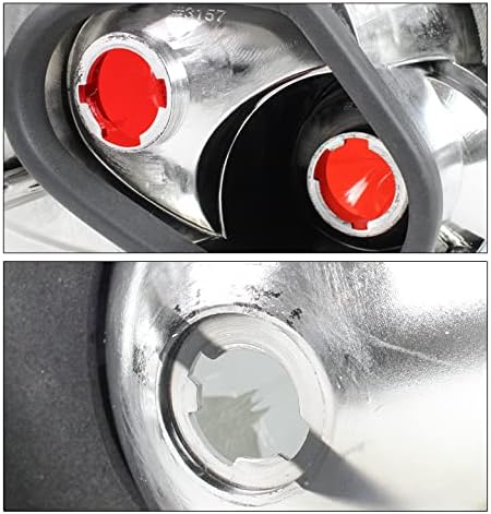 Luzes de freio de cauda ZMAutoparts lentes de fumaça compatíveis com 2003-2008 Toyota Corolla