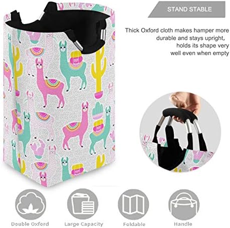 VISESUNNY LAPUNDRIA CARTO LLAMA CACTUS OXFORD De Armazenamento