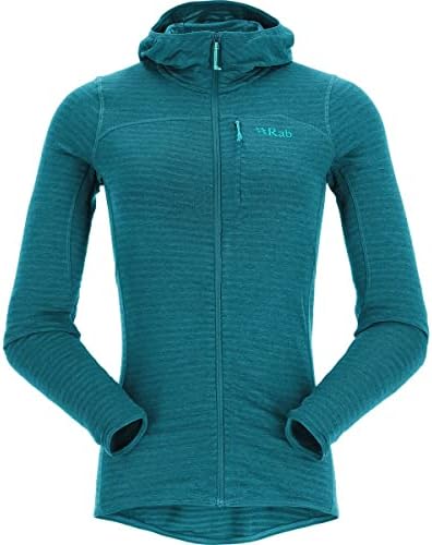 Rab Hoodie leve Ascendor - Marina Feminina Blue, XL