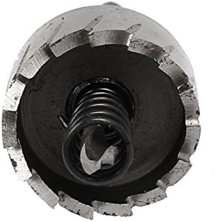 Aexit 26mm de serras de orifício de corte e acessórios DIA Ejetor expandido Spring HSS SERW para serras de orifício inoxidável Placa de aço