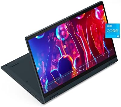 Lenovo 2022 mais recente Ideapad Flex 5i 2-em-1 Laptop, tela sensível ao toque de 14 FHD, Intel Dual-Core I3-1135G4, 4 GB DDR4