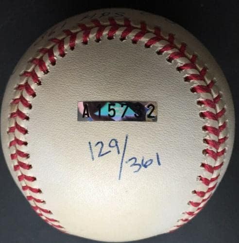 Joe DiMaggio 361hrs assinou o beisebol Al, JSA Loa - Bolalls autografados